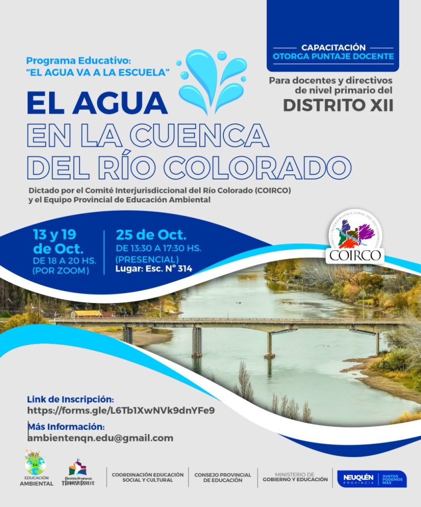 El agua en la cuenca del Río Colorado
