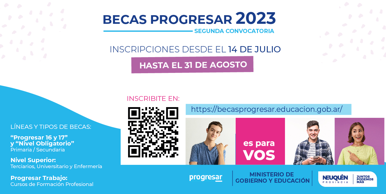 BECAS PROGRESAR 2023: SE ABREN LAS INSCRIPCIONES PARA LA SEGUNDA ...