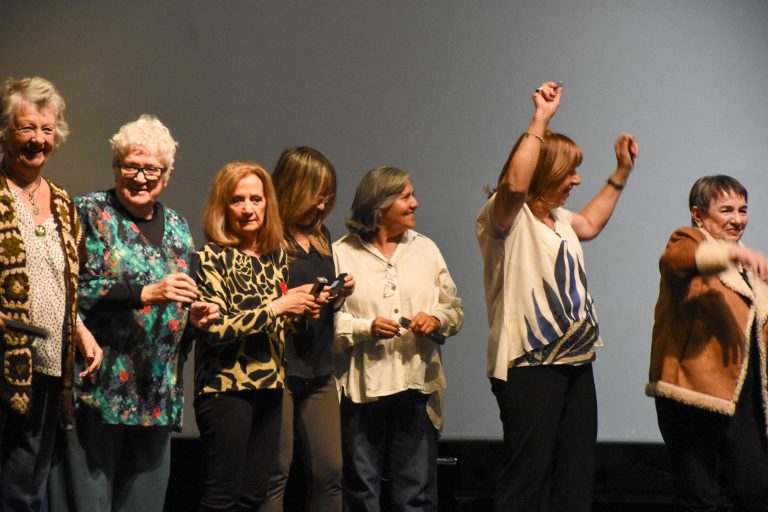 19-05 NQN_ Cine teatro Español _ Festejo 40 años Taller Didactico _ Proyeccion de Cortometraje de RTN (23)