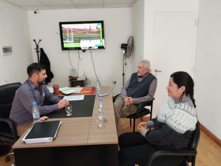 Reunión con intendente de Loncopué