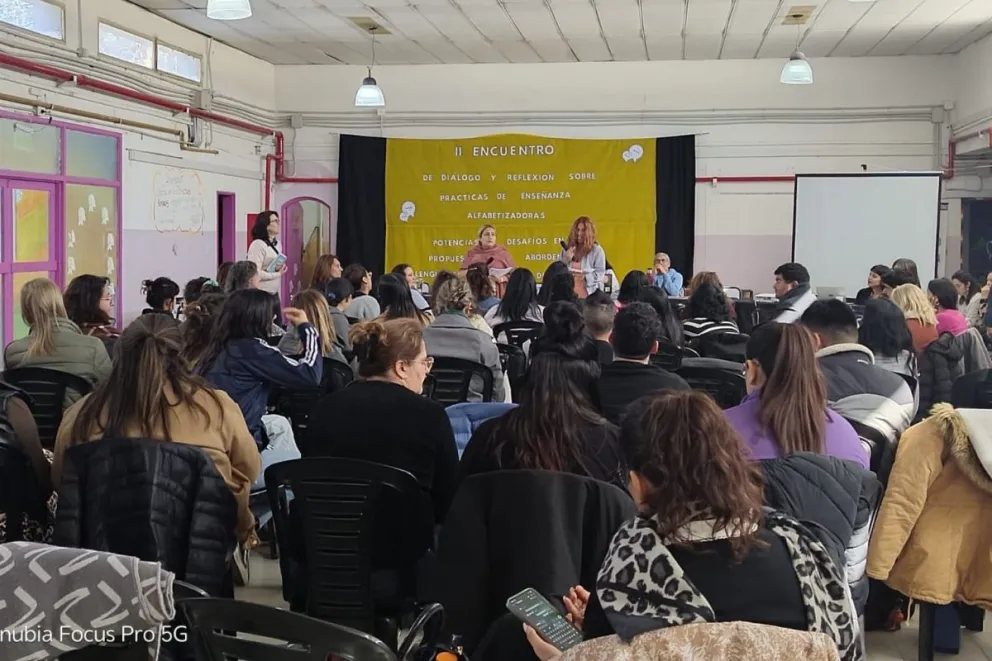 Docentes participaron del segundo encuentro sobre alfabetización