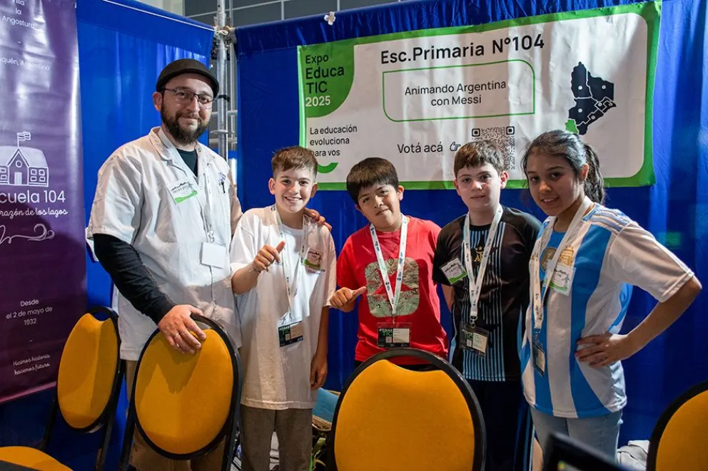 “Argentina en movimiento con Messi”, un videojuego hecho por estudiantes