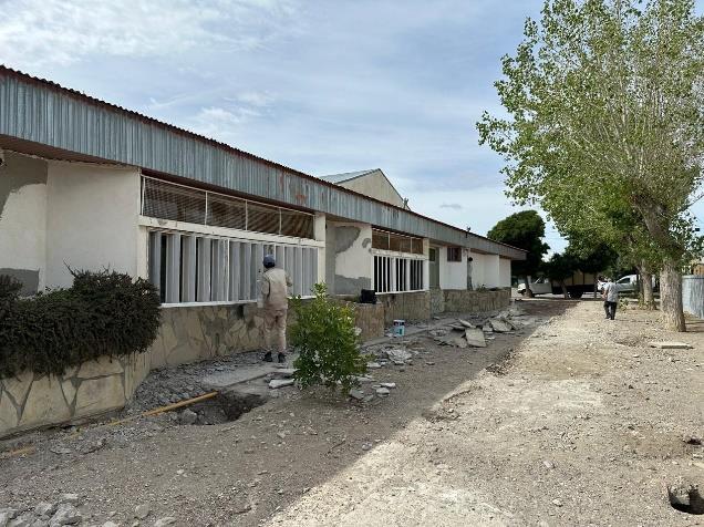 mantenimiento de verano escuela 148 Zapala